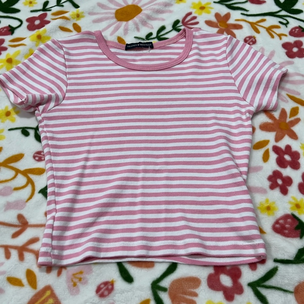 brandy melville baby tee